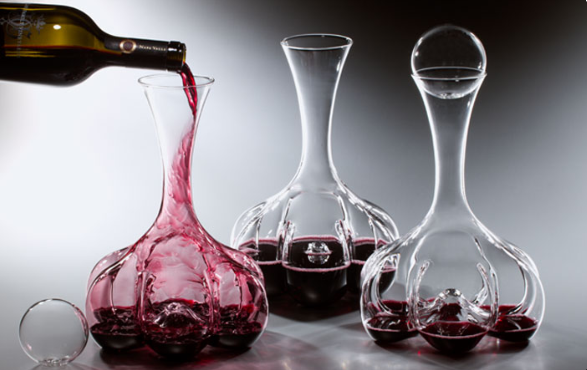 Jason Ruff decanters de vino